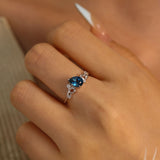 Midnight Seabed London Blue Topaz Ring