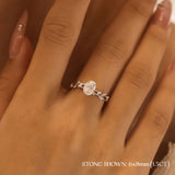 Everlasting Oval Cut Moissanite Ring©