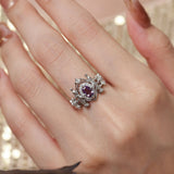 Sanctum of Shadows Amethyst Ring