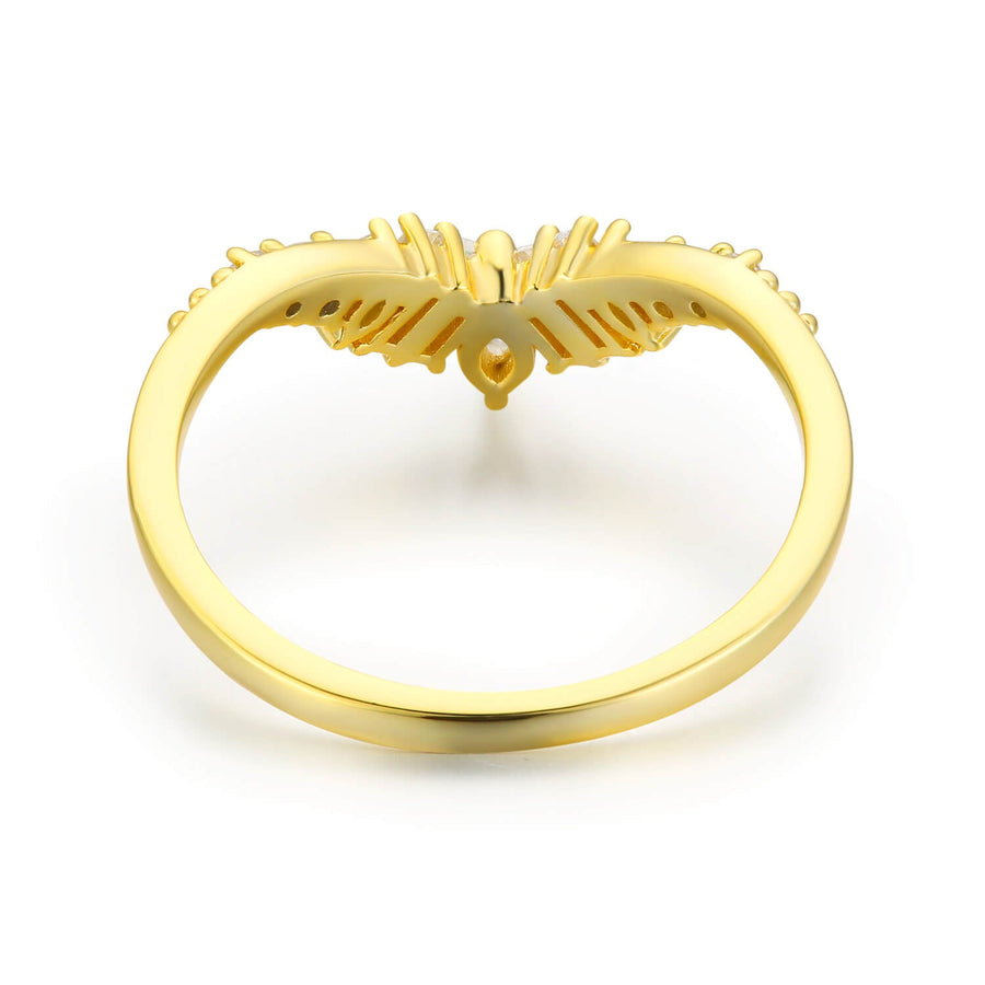 10K Yellow Gold - Hillcrest Ring - Size 8