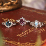 Galactic Oval Cut Alexandrite Ring