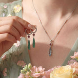 Howl’s Moving Castle Necklace and Earrings Set
