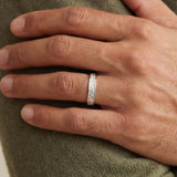 Floral Tapestry Eternity Band (Male)