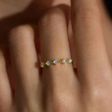 Celestial Opal Ring (Yellow Gold)