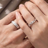 Floral Tapestry Eternity Band (Male)