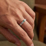 Oakleaf Moss Agate Ring (Male)