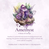 Moonflower Amethyst Ring