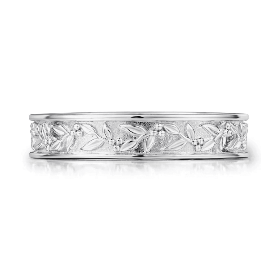 Floral Tapestry Eternity Band (Male)