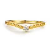 Avalon Stacking Band (Yellow Gold)