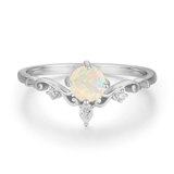 Sunrise Opal Ring