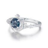 Luna Twilight London Blue Topaz Ring