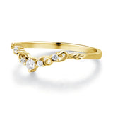 Crest Band (Yellow Gold)