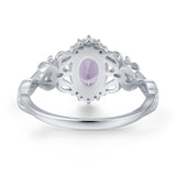 Elaria Amethyst Ring - The Emberwing Tale