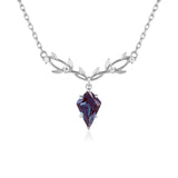 Elven Entwine Alexandrite Necklace