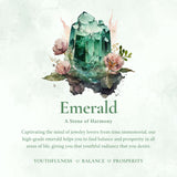 Secret Garden Moss Agate Emerald Ring