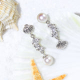 Pearl Lagoon Earrings