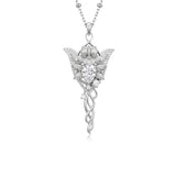 Evenfall Star White Topaz Necklace