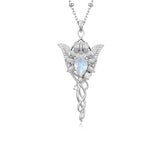 Evenfall Star Moonstone Necklace