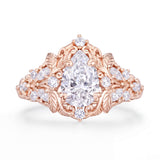 Evenfall Eternal Love Moissanite Ring