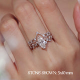 Everlasting Marquise Cut Moissanite Ring©