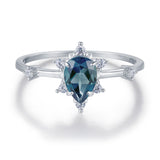 Gaia London Blue Topaz Ring