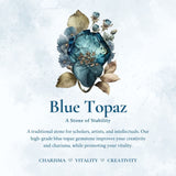 Midnight Veil London Blue Topaz Necklace