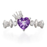 Heart of the Realm Amethyst Ring