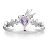 Heart of the Realm Amethyst Ring