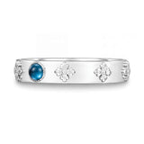 Howl’s Moving Castle London Blue Topaz Ring (Female)