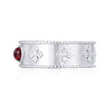 Howl’s Moving Castle Mozambique Red Garnet Ring (Male)
