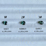 6x4mm Sapphire Pear Gemstone- Selection 4