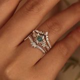 Lotus Moss Agate Ring©