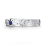Mallorn Leaf Sapphire Band (Male)