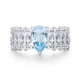Sanctum Aurelian Sky Blue Topaz Ring