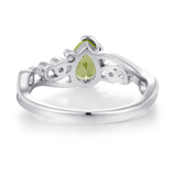Springtide Bloom Peridot Ring
