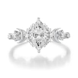 Stariana Marquise Cut Moissanite Ring