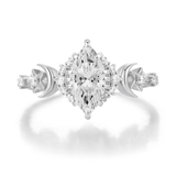 Stariana Marquise Cut Moissanite Ring