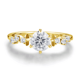 Starlit Moissanite Ring