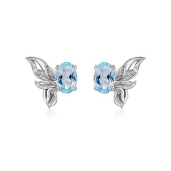 Sylphae Fairie Sky Blue Topaz Earrings