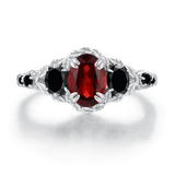 Build Your Own: Wilderfern Three-Stone Ring