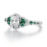 Build Your Own: Wilderfern Three-Stone Ring
