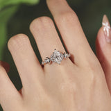 Stariana Marquise Cut Moissanite Ring