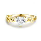 Everlasting Heart Moissanite Ring©