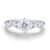 Starlit Moissanite Ring