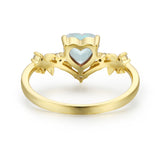 Heart’s Desire Aquamarine Ring©