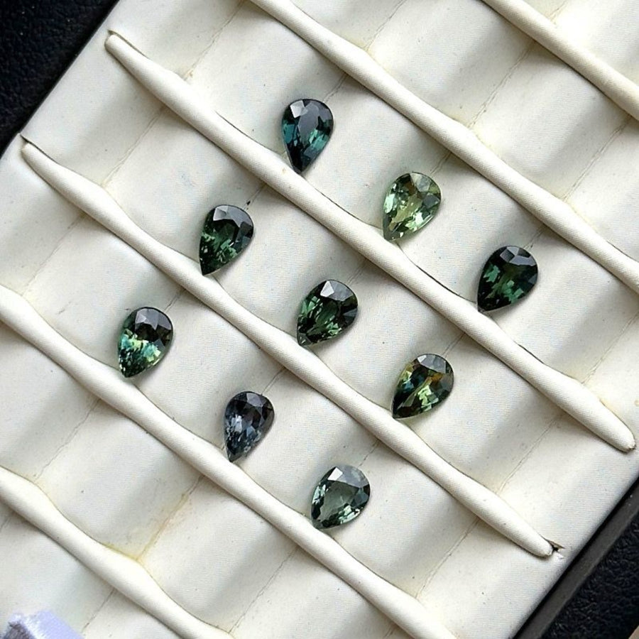 6x4mm Sapphire Pear Gemstone- Selection 1