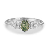 Wildflower Moss Agate Ring©