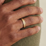 Floral Tapestry Eternity Band (Male)