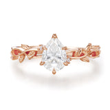 Build Your Own: Everlasting Pear Cut Ring©