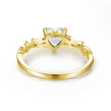 Everlasting Heart Moissanite Ring©